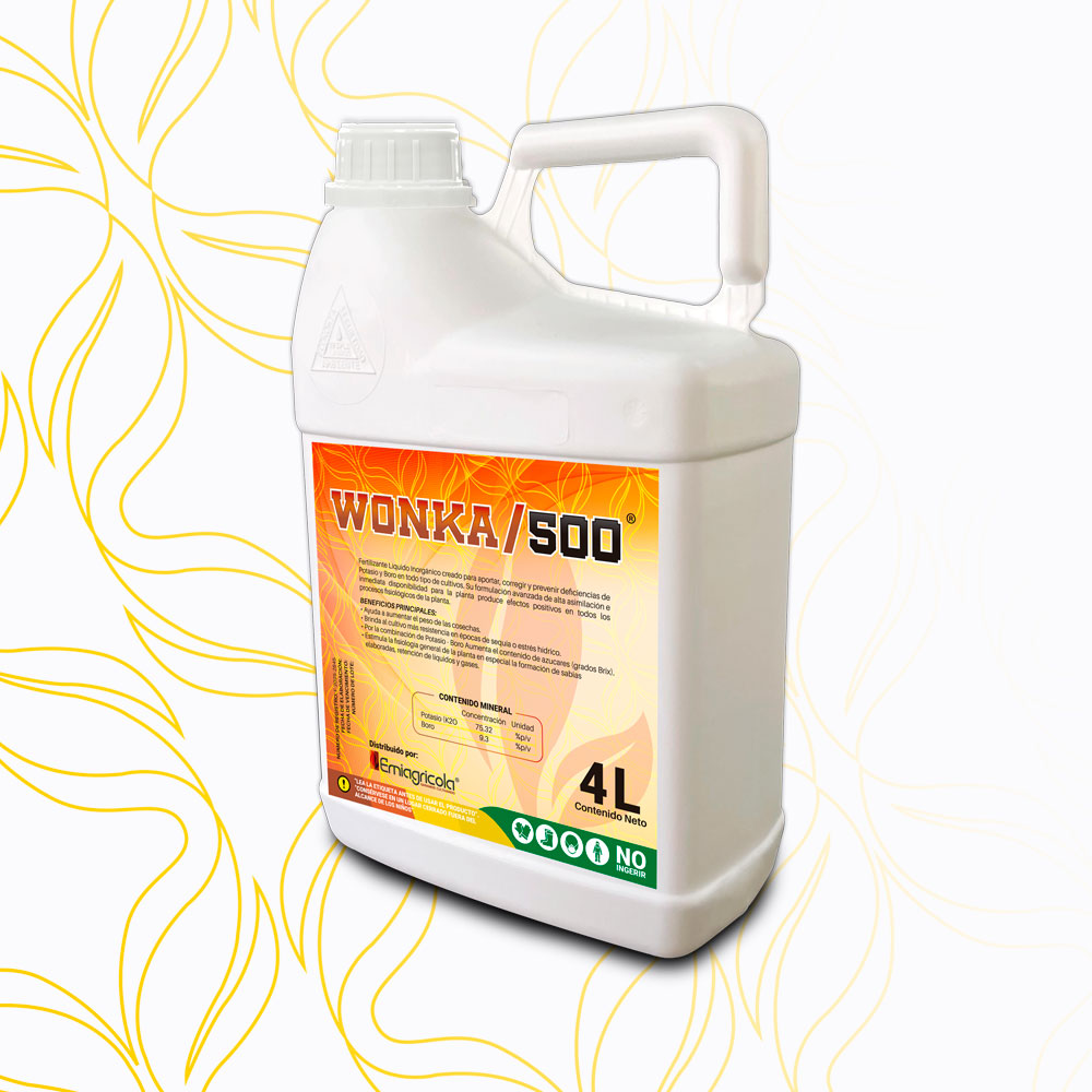 WONKA 500 - Galón 4 Litros